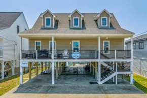 6 Bedroom Beach House - Marsh Views Anchors Away